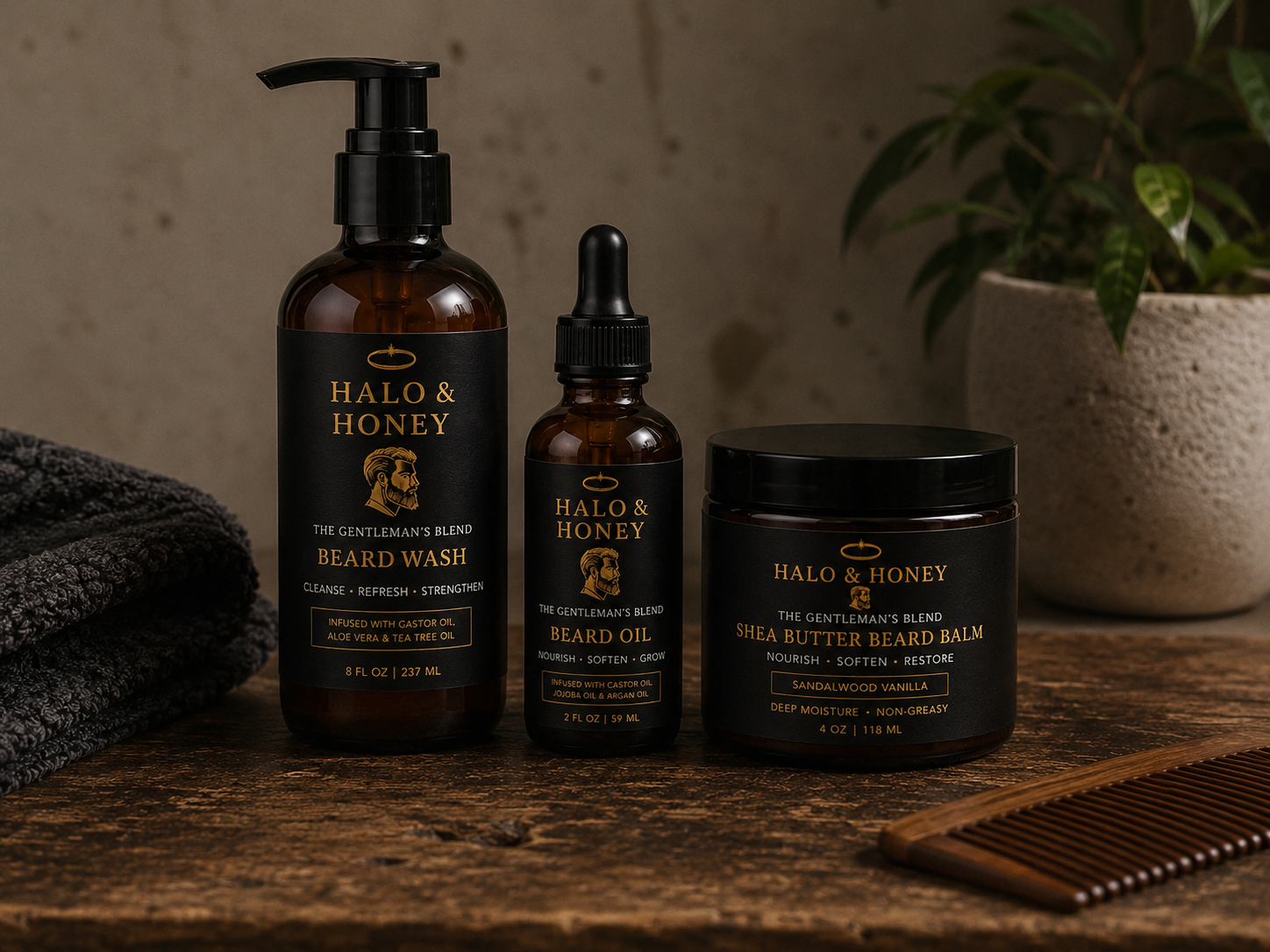 The Gentleman’s Blend Complete Beard Kit