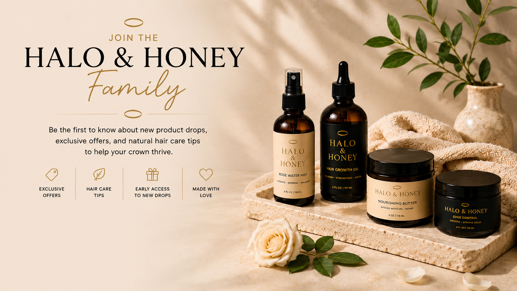 Join the Halo and Honey family