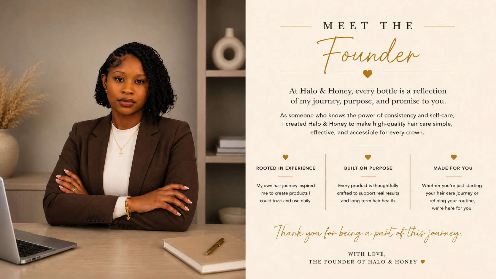 Meet the founder of Halo and Honey